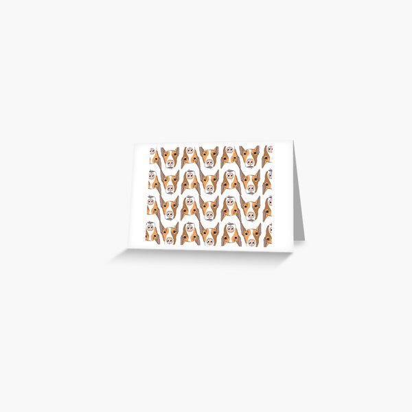 Oliver The Podenco Greeting Card