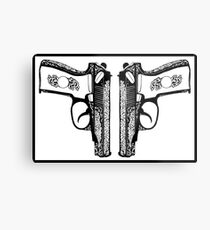 Pistols Metal Print