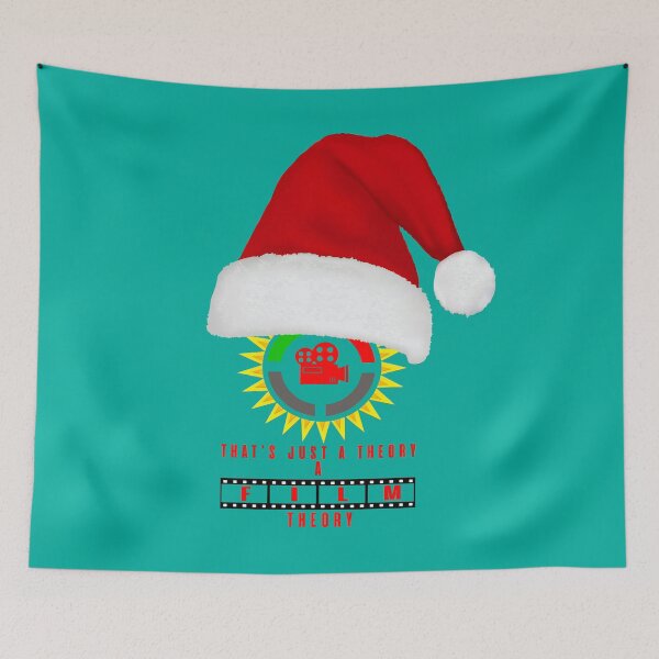 Item preview, Christmas Edition: Just A Theory A Film Theory Official Slogan - Santa Hat Gift Ideas designed and sold by Film Theory.