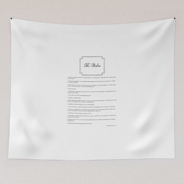Item preview, "The Robin" - The Final Page of The Playbook designed and sold by PhotoshopDraziw.
