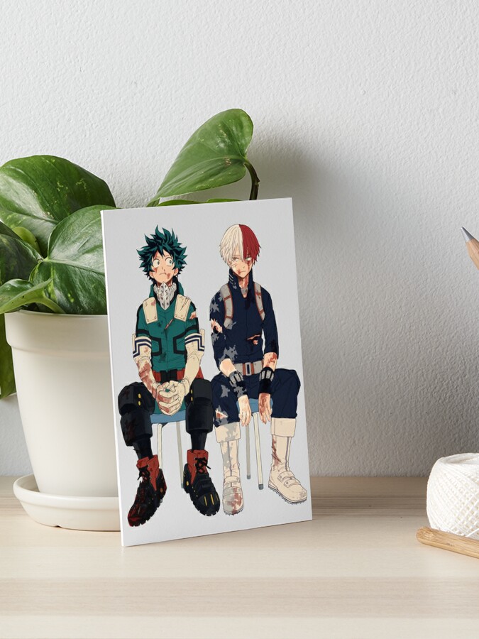 8PCS/set My Hero Academia Midoriya Izuku Bakugou Katsuki Shoto A3 Posters  Print