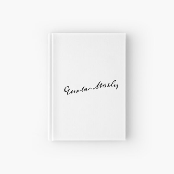 Gustav Mahler signature Hardcover Journal