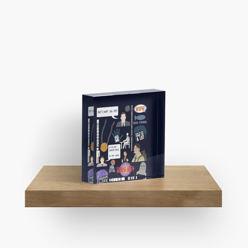 The US Office Acrylic Block