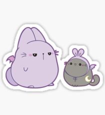 The Bunpire, Vampire Bunny Bat - Halloween crafts Sticker