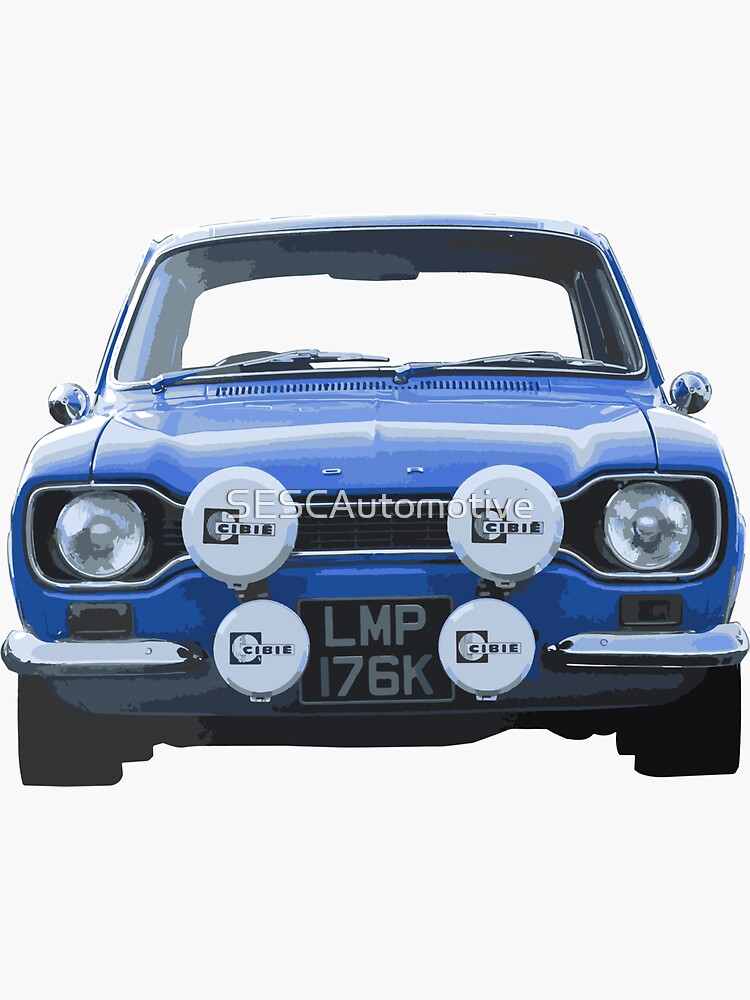 Personalised Ford Escort rs2000 mk2 2oz Tobacco Tin Classic Car Baccy Gift CL15 