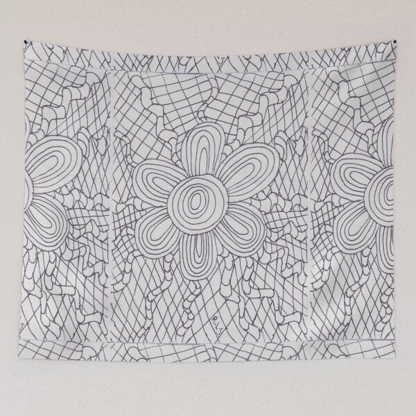 Item preview, Art Thèrapie - flower designed and sold by ArtistRebeccaLS.