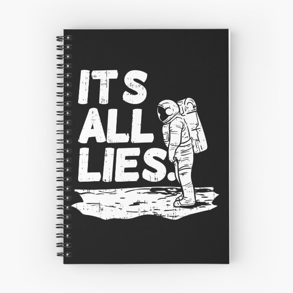 Aperçu de l'œuvre Cadeau de Illuminati de théorie de conspiration d'atterrissage de lune créée et vendue par Pubi.