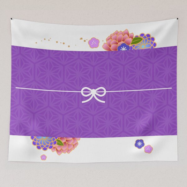 Item preview, japanese style:001purple designed and sold by soratoki.