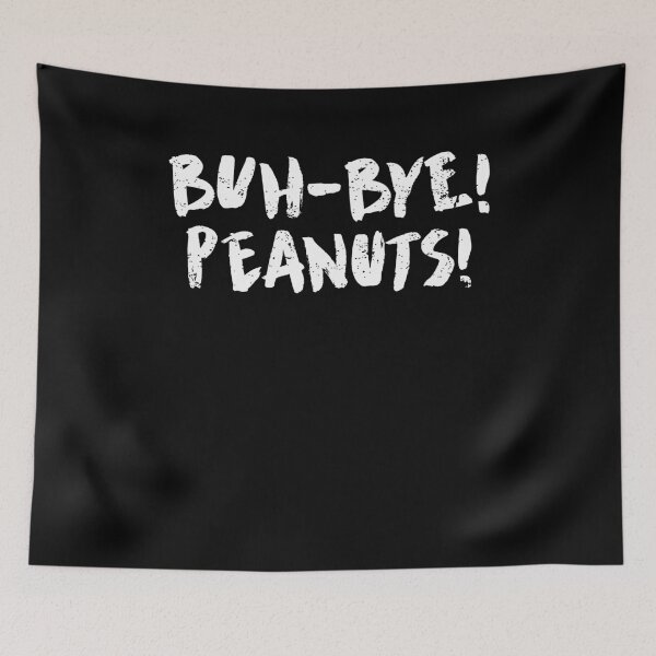 Item preview, Peanut Allergy Kids Buh bye Peanuts! Peanut Allergy Warning designed and sold by shoppzee.