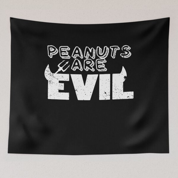 Item preview, Peanut Allergy Clothes Peanuts Are Evil designed and sold by shoppzee.