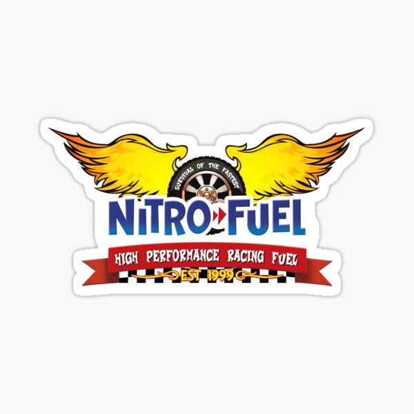 Nitro Fuel High Performance Racing Fuel Sticker