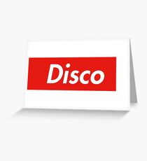 Disco Greeting Card