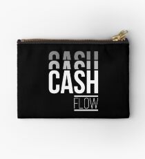 Passive Income: Money Talks but Cash Flow Speaks Studio Pouch