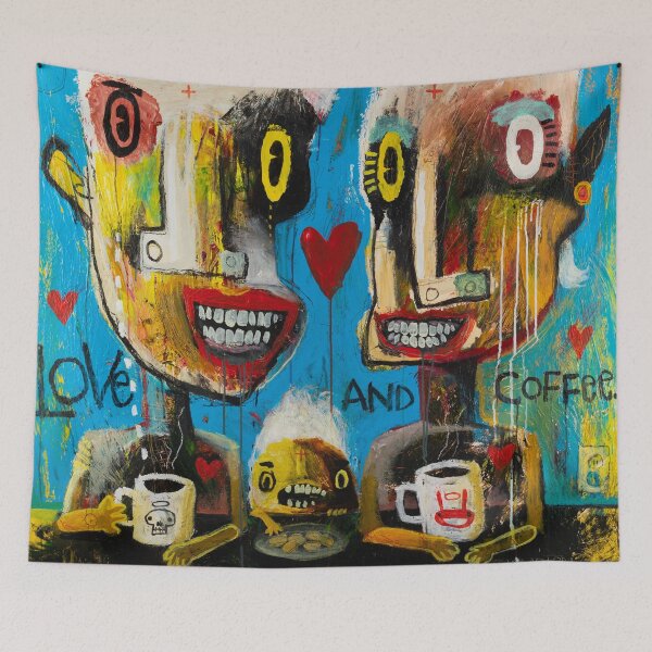 Item preview, Love and Coffee designed and sold by Wade Hate Hampton.