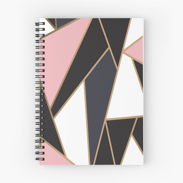 Item preview, Pink, gray, white, black and gold geometric background designed and sold by Jenmag.