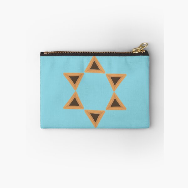 Item preview, Purim holiday flat design icons of hamantashs in star of david shape designed and sold by Maor Winetrob.