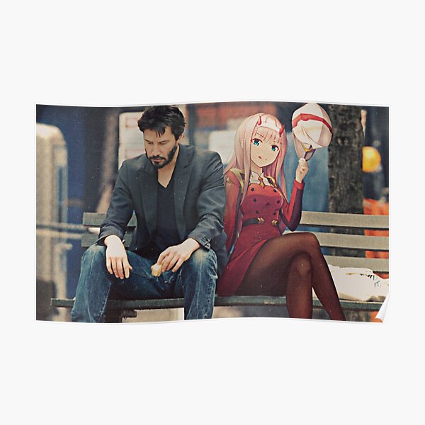Keanu in the Franxx Poster