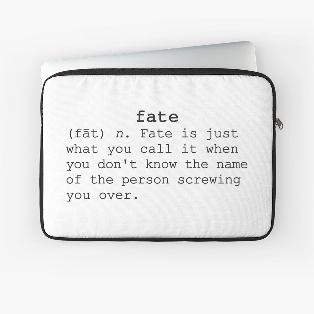 Fate Definition Print 