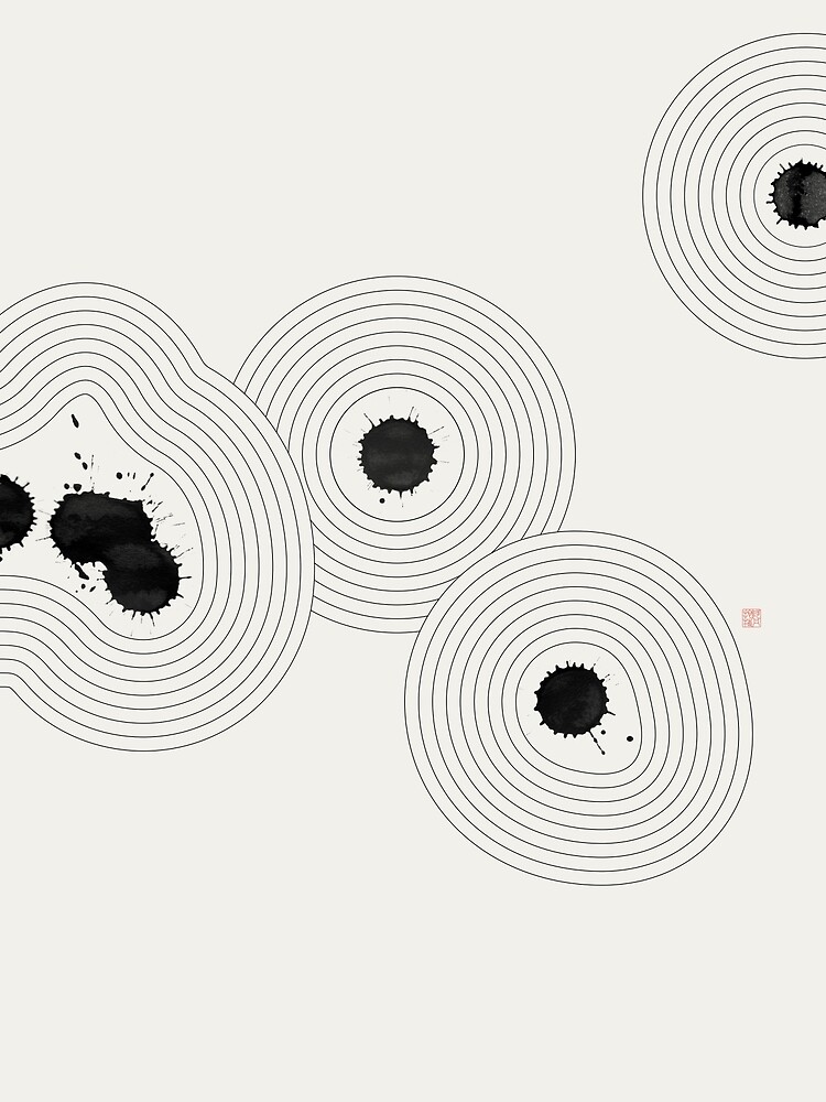 Accidental Zen Garden n°1 (West Meets East Series) by Thoth-Adan