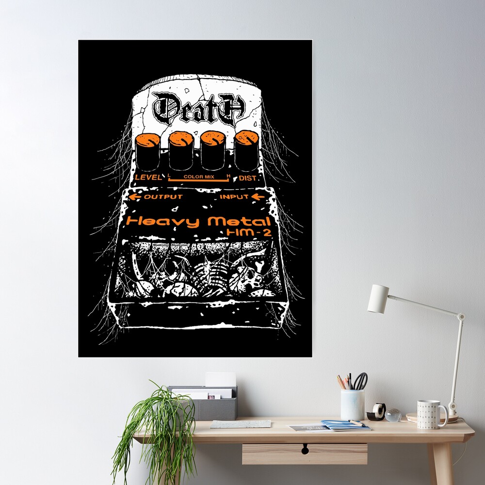 Death Metal Til I Die ' Poster, picture, metal print, paint by