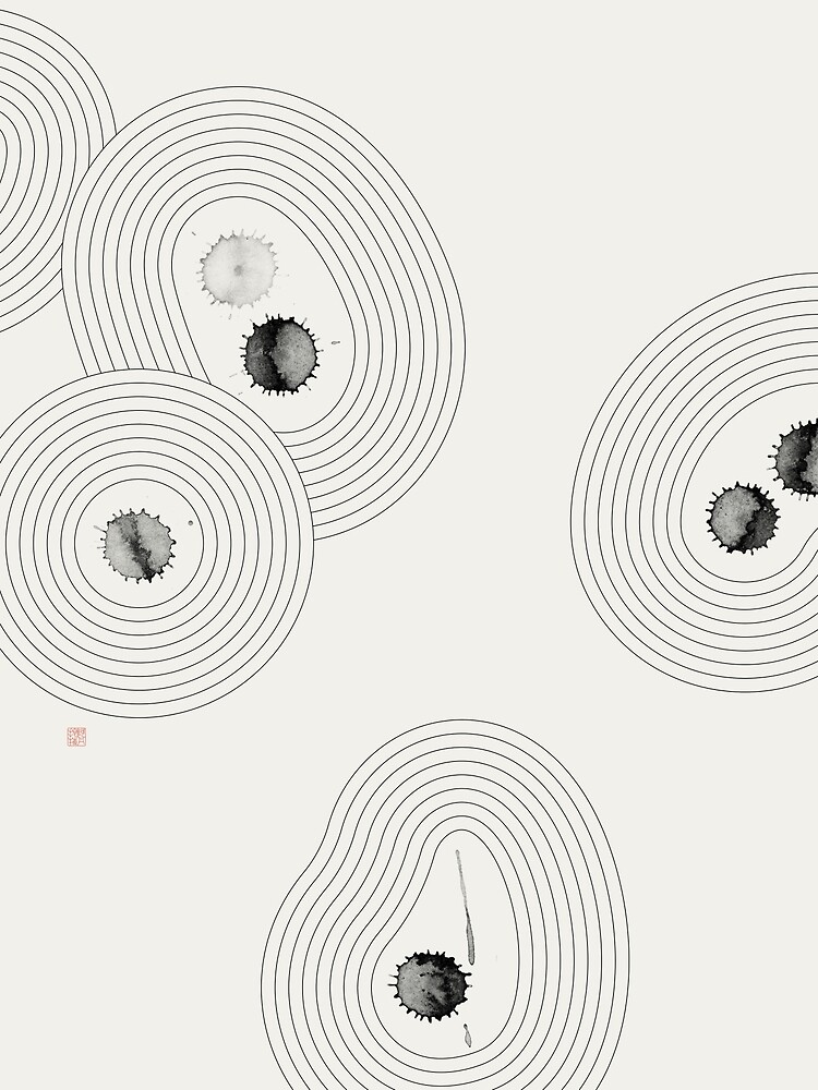 Accidental Zen Garden n°2 (West Meets East Series) by Thoth-Adan