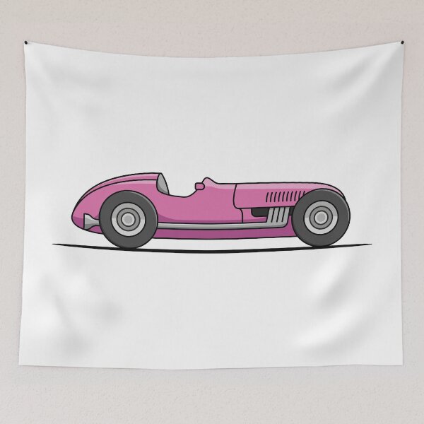 Item preview, Classic Racing Car - Pink designed and sold by JingleSnitch.