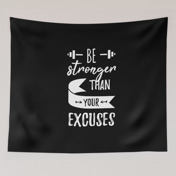 Item preview, Be Stronger Than Your Excuses  designed and sold by MooonTees.