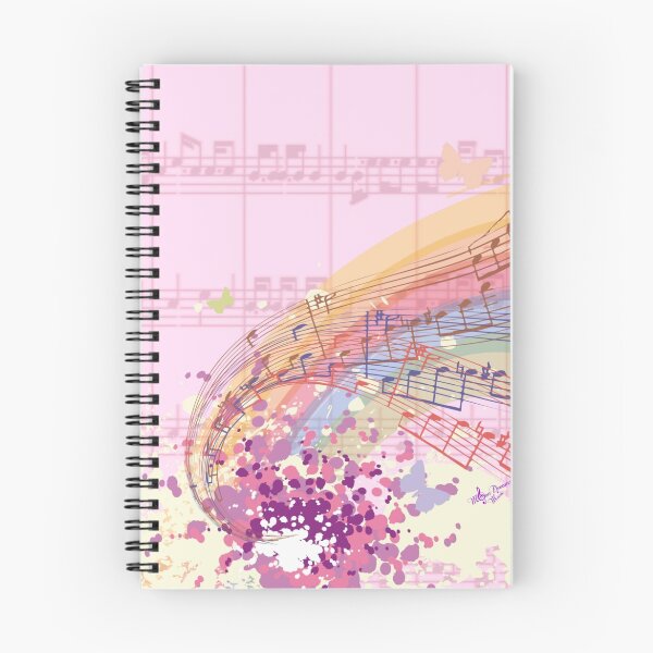 Item preview, Pink Sheet Music Colorsplash designed and sold by moondreamsmusic.