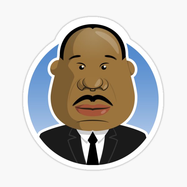 Martin Luther King Jr. Sticker