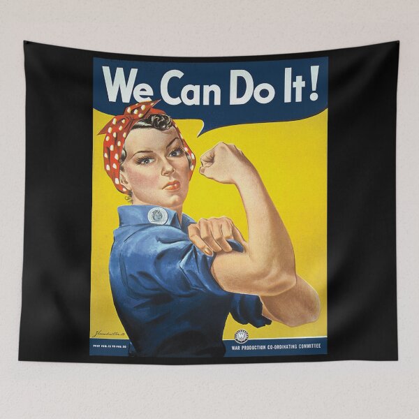 Item preview, WWII Propaganda We Can Do It designed and sold by avidfan2000.