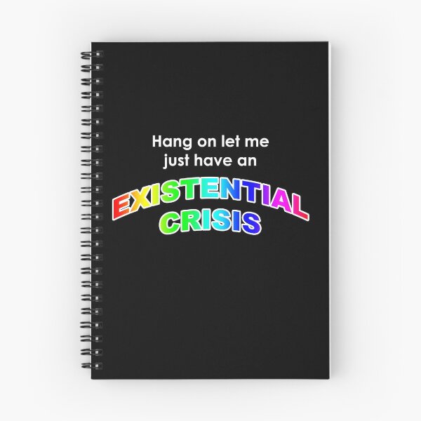 Item preview, Existential crisis - white designed and sold by CockellDesigns.