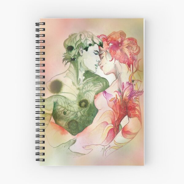 Item preview, " Flower and Leaf" - postcard & greeting card designed and sold by Anna Miarczynska.