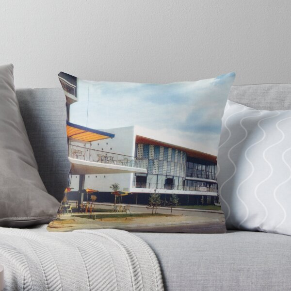 Le Palais Des Congrès de Royan vers 1959 Coussin