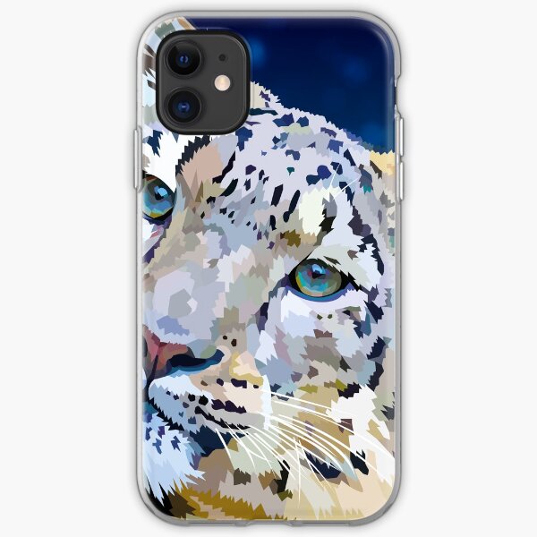 Snow Leopard iPhone Soft Case