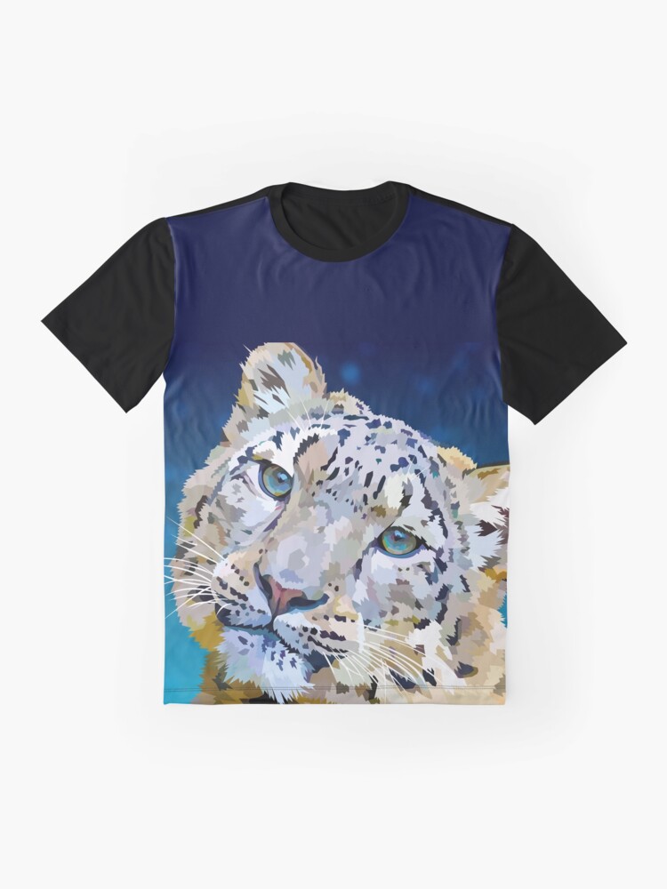 Alternate view of Snow Leopard Graphic T-Shirt