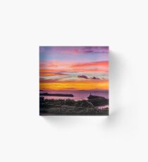 Colourful Skies Acrylic Block