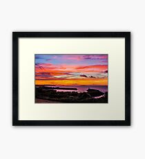 Colourful Skies Framed Print