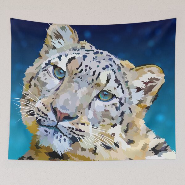 Item preview, Snow Leopard designed and sold by Elvira Clement.