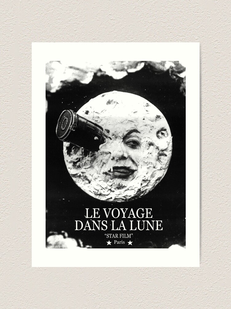 A Trip to the Moon (Le Voyage Dans La Lune)  Art Print for Sale