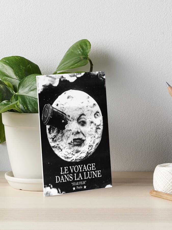 Le voyage dans la lune 1902 French movie poster print