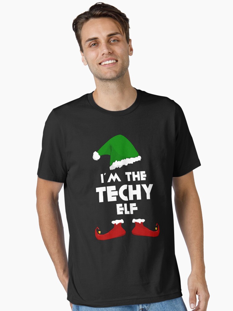 I'm The Techy Elf Family Funny Christmas Shirts Essential T-Shirt