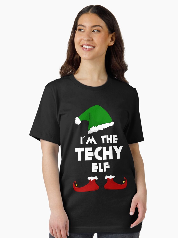 I'm The Quiet Elf Family Matching Costume Christmas Gift T-Shirt