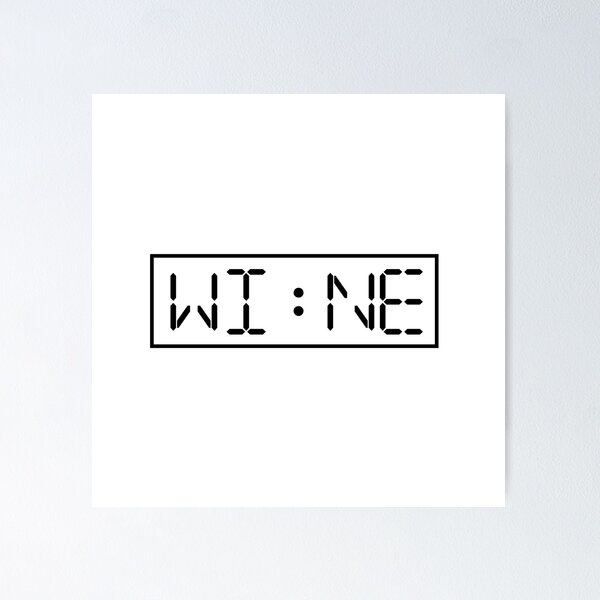 Item preview, Wine time designed and sold by kailukask.