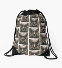 Ink Face Drawstring Bag