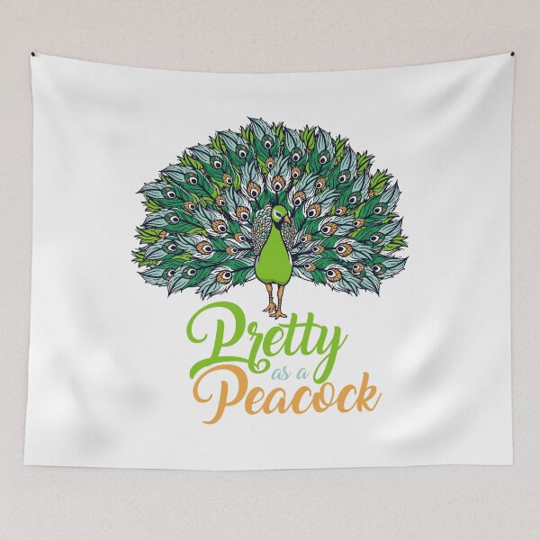 Item preview, Pretty As A Peacock designed and sold by SavvyTurtle.