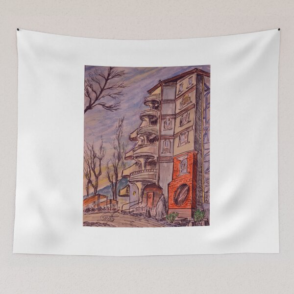 Item preview, Watercolor Sketch - Quartier des Grottes, Geneve. 2014 designed and sold by Igor Pozdnyakov.