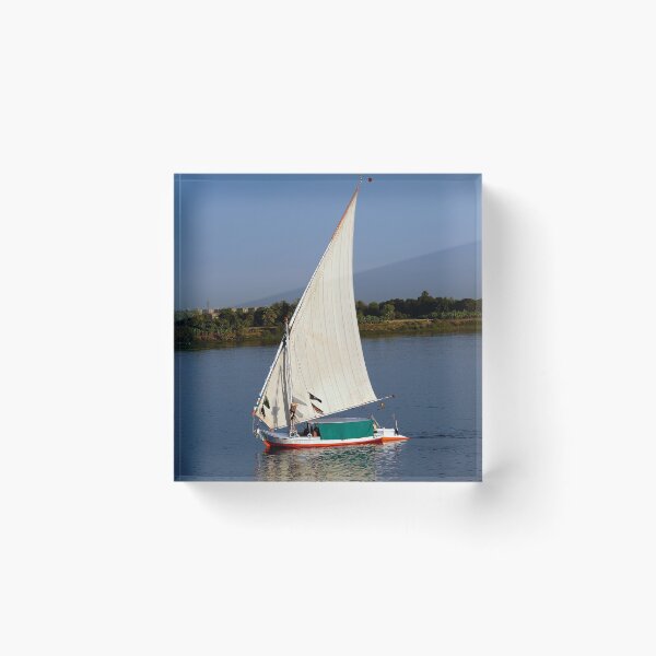 Item preview, Felucca on Nile River - Egypt designed and sold by Ulysse Pixel.