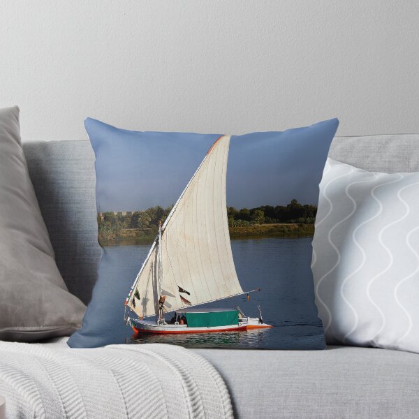 Item preview, Felucca on Nile River - Egypt designed and sold by Ulysse Pixel.