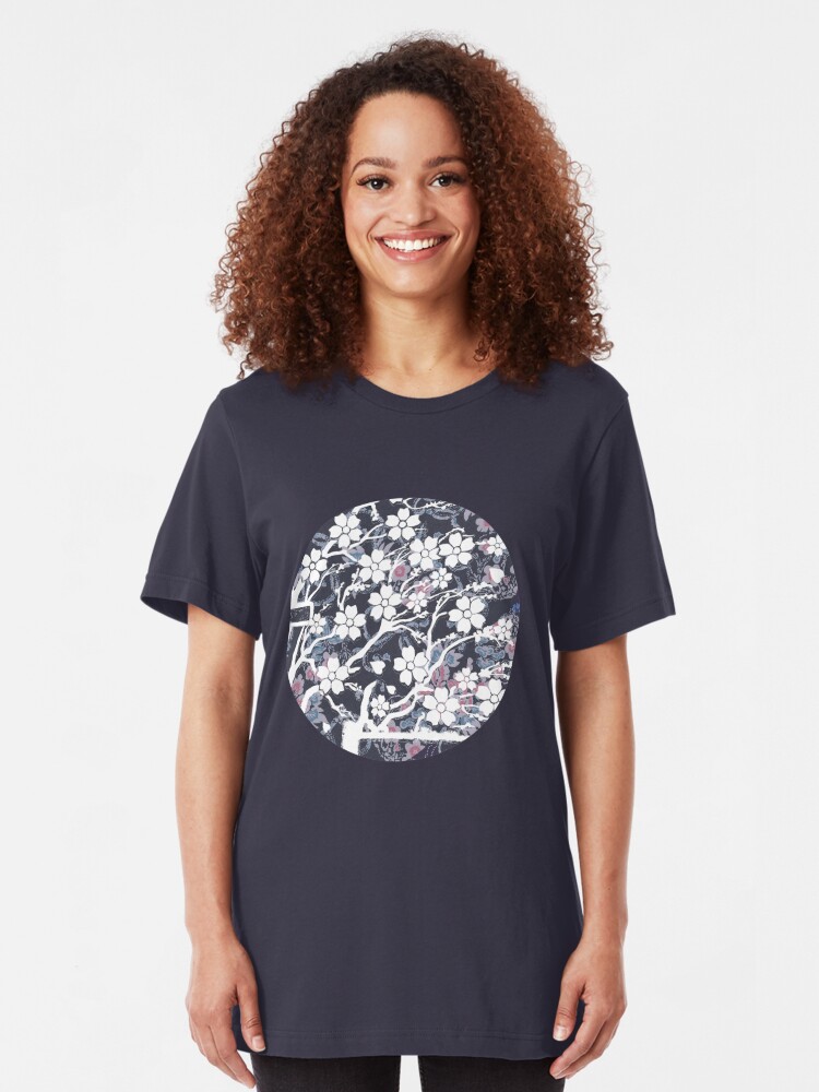 cherry blossom t shirt design