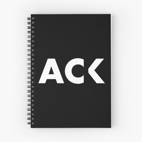 Item preview, ACK White TCP/DHCP Acknowledge Great Gift for System Administrators designed and sold by SphereZones.